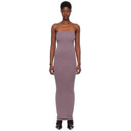 Purple Fatal Maxi Dress 241017F055001