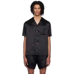 Black Brandon Shirt 231378M192006