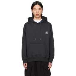 Gray Patch Hoodie 241704M202007