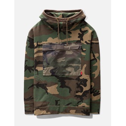 WTAPS POCKETED CAMOUFLAGE HOODIE