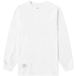 WTAPS Long Sleeve Design 02 SQD T-Shirt White