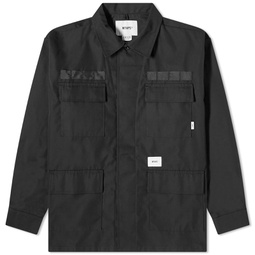 WTAPS 14 Printed Shirt Jacket Black