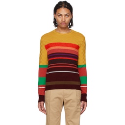 Multicolor Crescendo Sweater 231752M201000