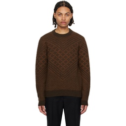 Brown Henri Sweater 231752M201003