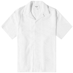 Wax London Didcot Vacation Shirt White Lace