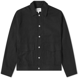 Wax London Mitford Linen Jacket Black
