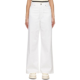 White Medina Jeans 241183F087003
