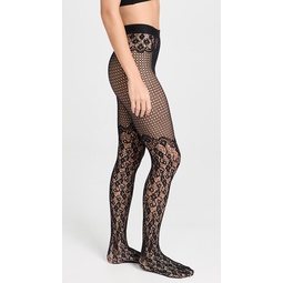 Flower Lace Tights