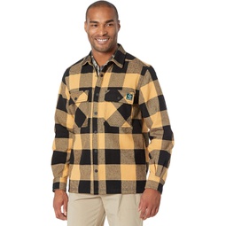 Mens Wolverine Forge Heavyweight Flannel Overshirt