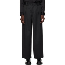 Black Kendric Trousers 241636M191000