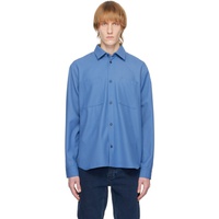 Blue Blake Shirt 231636M192001