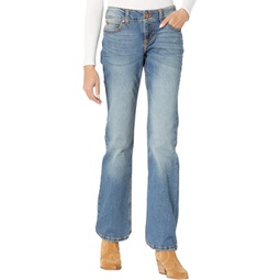 Womens Wrangler Retro Mae Mid-Rise Bootcut Jeans