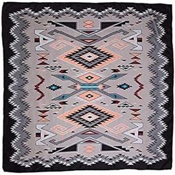 Wyoming Traders womens Southwest Lightweight Breathable Casual Regular Silk Scarf