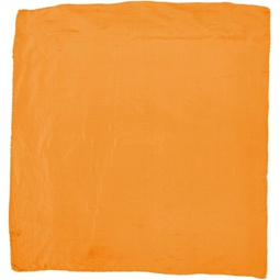 Wyoming Traders Mens Solid Silk Wild Rag Scarf Orange 34 inch