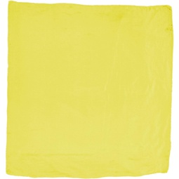 Wyoming Traders Solid Silk Wild Rag Scarf - Yellow Yellow