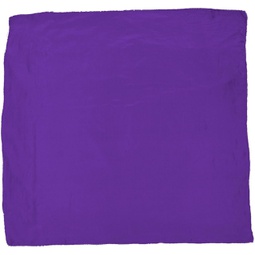 Wyoming Traders Mens Solid Silk Wild Rag Scarf Plum Purple