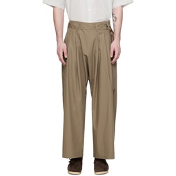 Brown Fishing Trousers 241955M191004