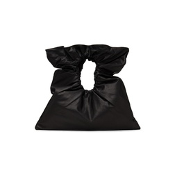 Black Gathered Bag 241731F048003