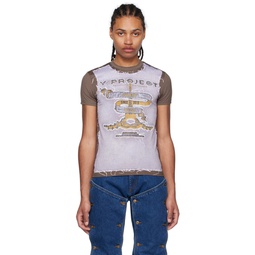 Brown Jean Paul Gaultier Edition Paris Best T Shirt 231893M213006