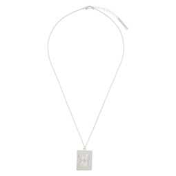 Silver Mini Paris Best Necklace 241893M145016