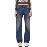SSENSE Exclusive Indigo Paris Best Jeans 241893M186035