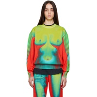 Multicolor Jean Paul Gaultier Edition Body Morph Sweatshirt 222893F098002