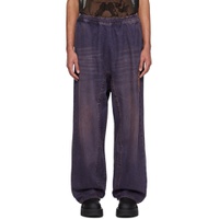 Purple   Pink Faded Jeans 241893M186002