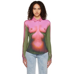Pink Jean Paul Gaultier Edition Shirt 222893F109001