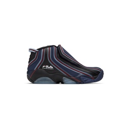 Navy FILA Edition Stackhouse Sneakers 221893M236125