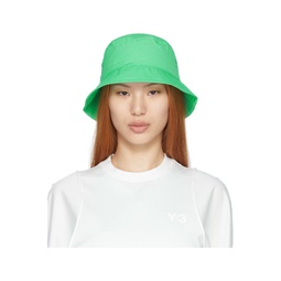 Green Logo Bucket Hat 221138F015001