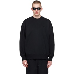 Black Oversized Sweatshirt 241138M204009