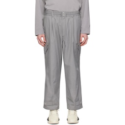 Gray Workwear Cargo Pants 241138M191020