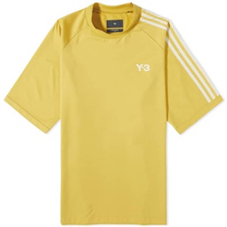 Y-3 3S Long Sleeve T-Shirt Blanch Yellow & Off White