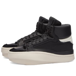 Y-3 Lux Bball High Black, Clear Brown & Off White