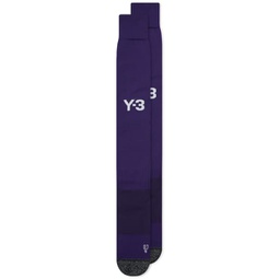 Y-3 X Real Madrid 4Th Jersey Socks Dark Purple