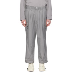 Gray Workwear Cargo Pants 241138M191020