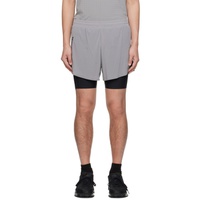 Gray M Run Tights Sweat Shorts 241138M190011