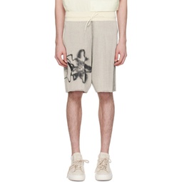 Off-White Graphic Shorts 241138M193009