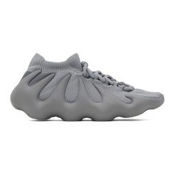 Gray Yeezy 450 Sneakers 232751F128109