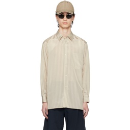 Off White Stripe Shirt 241204M192006