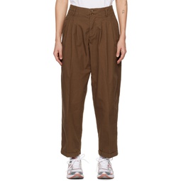 Brown Keaton Trousers 231161F087011