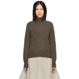 Taupe Diddy Turtleneck 222161F099008