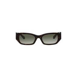Tortoiseshell Rahel Sunglasses 231161F005013