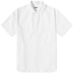 YMC Mitchum Short Sleeve Shirt White