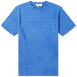 YMC Wild Ones Pocket T-Shirt Blue