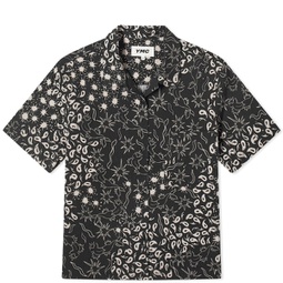 YMC Vegas Printed Shirt Black Multi