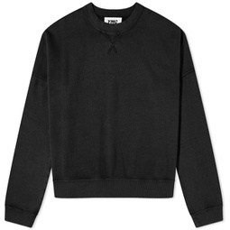YMC Earth Almost Grown Sweatshirt Black