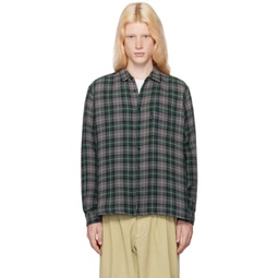 Green Curtis Shirt 241161M192003