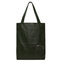 Green discord Large Clasp Tote 241573F049000