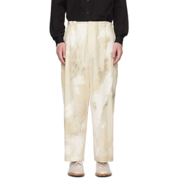Off-White Printed Trousers 231573M191010